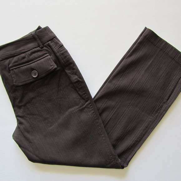 New Women’s Dalia Collection Brown Petite Straight Leg Pants size 10P - Picture 15 of 15